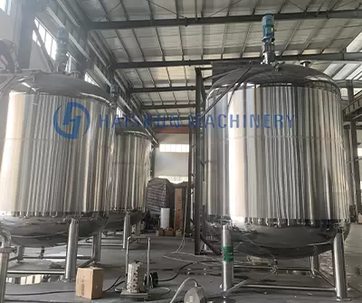 21000L blandetank enkeltlag eller dampopvarmet